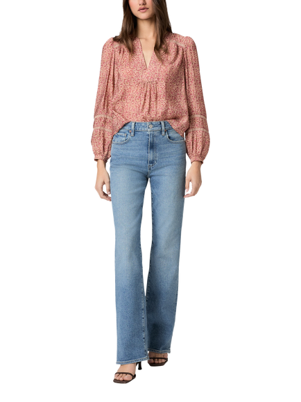 PAIGE Stevie High Rise Bootcut Jeans, Monte Carlo, Monte Carlo