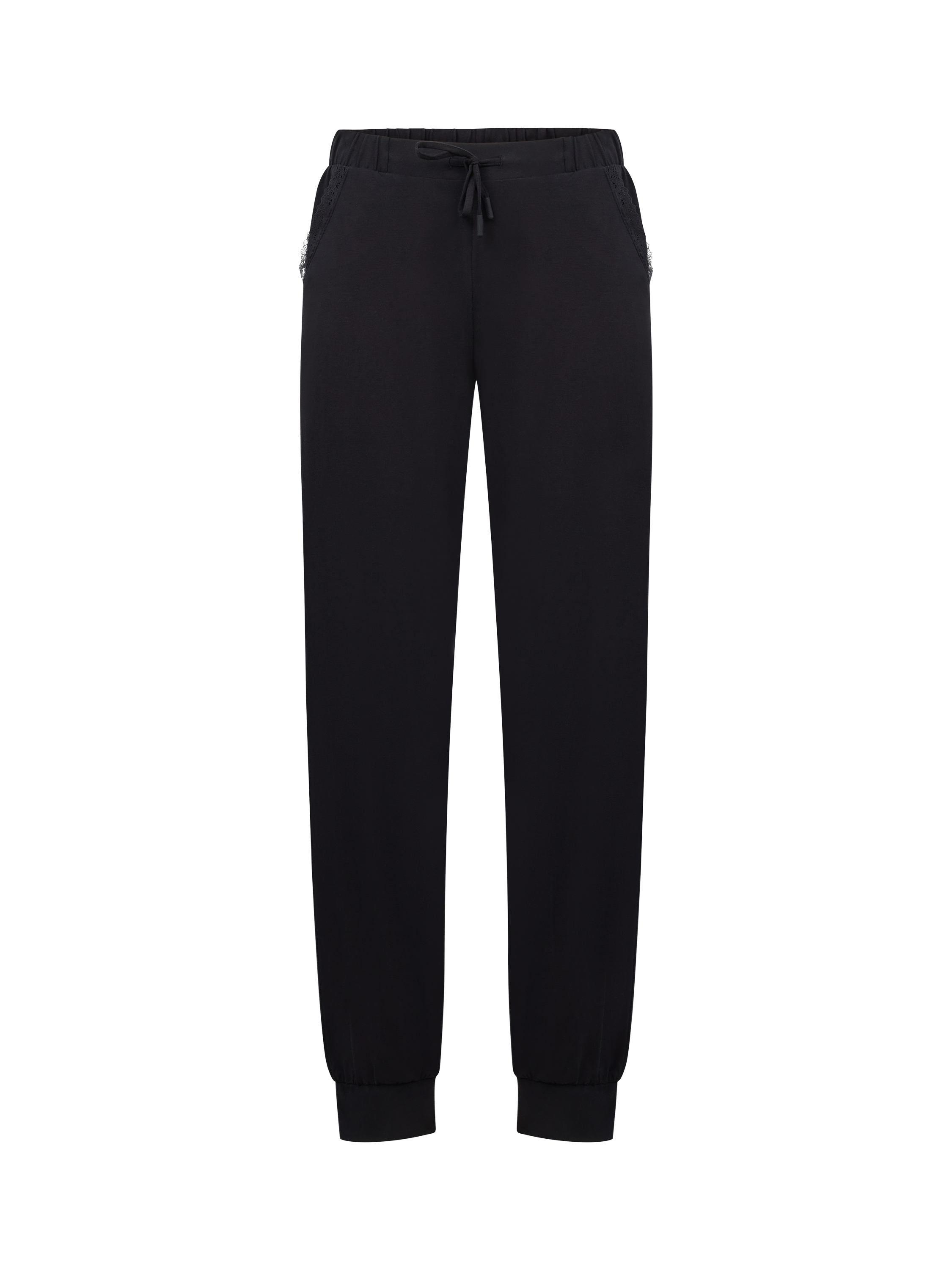 Product image 5 of 5, which shows Chantelle Romance Lounge Trousers, Black, S