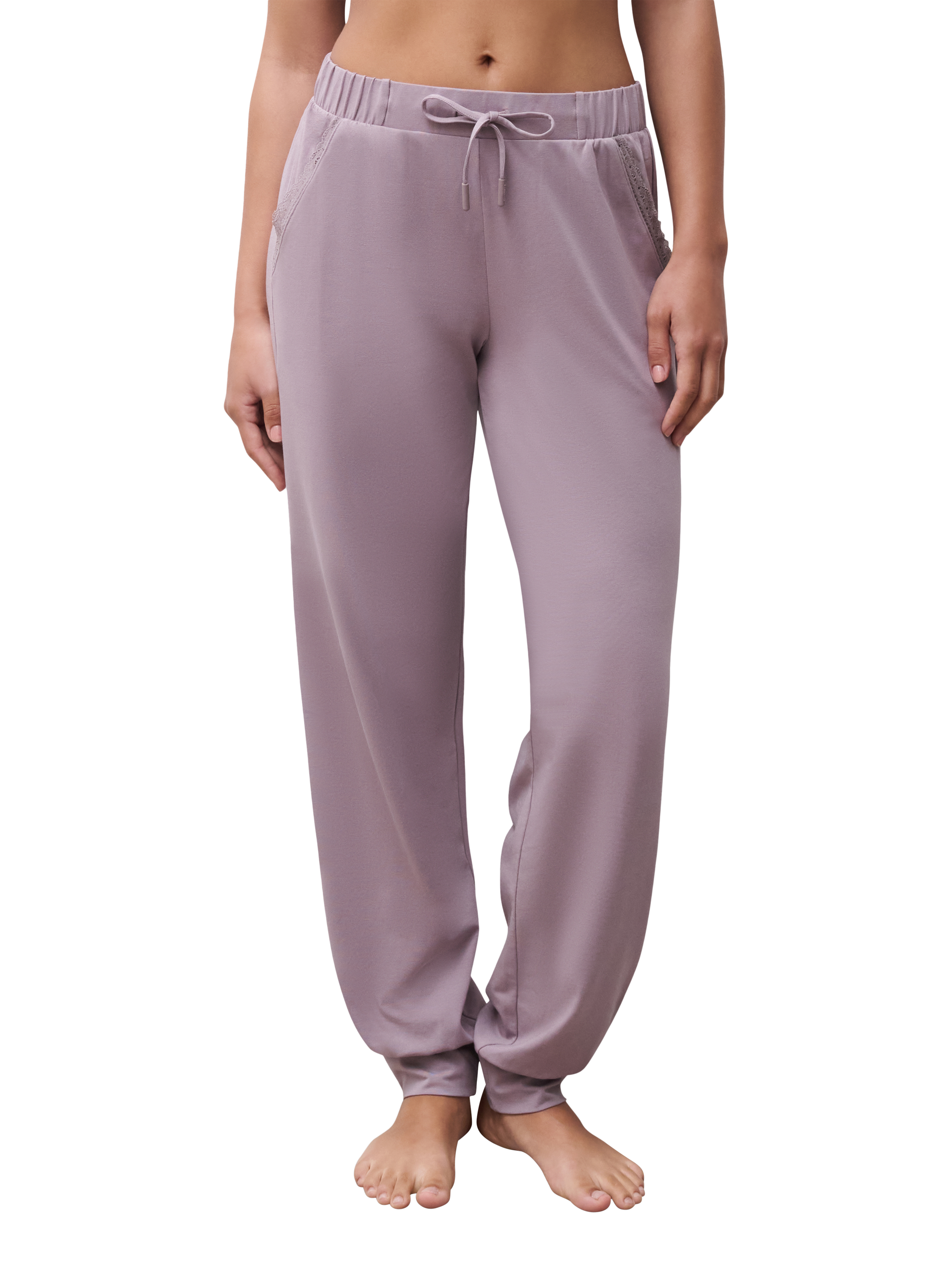 Product image 1 of 5, which shows Chantelle Romance Lounge Trousers, Stardust, S