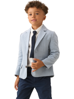 Angel & Rocket Kids' Smart Blazer, Blue - view 2, Blue