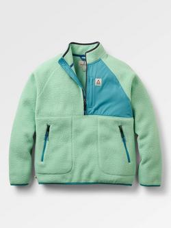 Passenger Home Sherpa Fleece, Green/Turquoise, Green/Turquoise