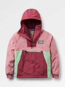 Passenger Alexander Hooded Polar Fleece, Pink/Green, Pink/Green