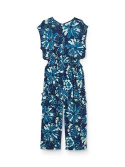 Passenger Thimbleberry Jumpsuit containing LENZING™ ECOVERO™ Viscose, Blue/Multi, Blue Multi