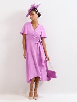 Phase Eight Julissa Wrap Dress, Lilac, Lilac