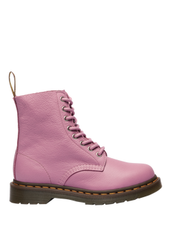 Dr. Martens 1460 Pascal 8 Eye Leather Boots, Dusty Rose, Dusty Rose