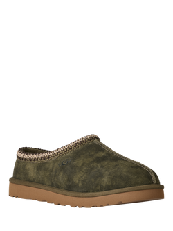 UGG Tasman Baxter Suede Slippers, Burnt Olive - view 2, Burnt Olive
