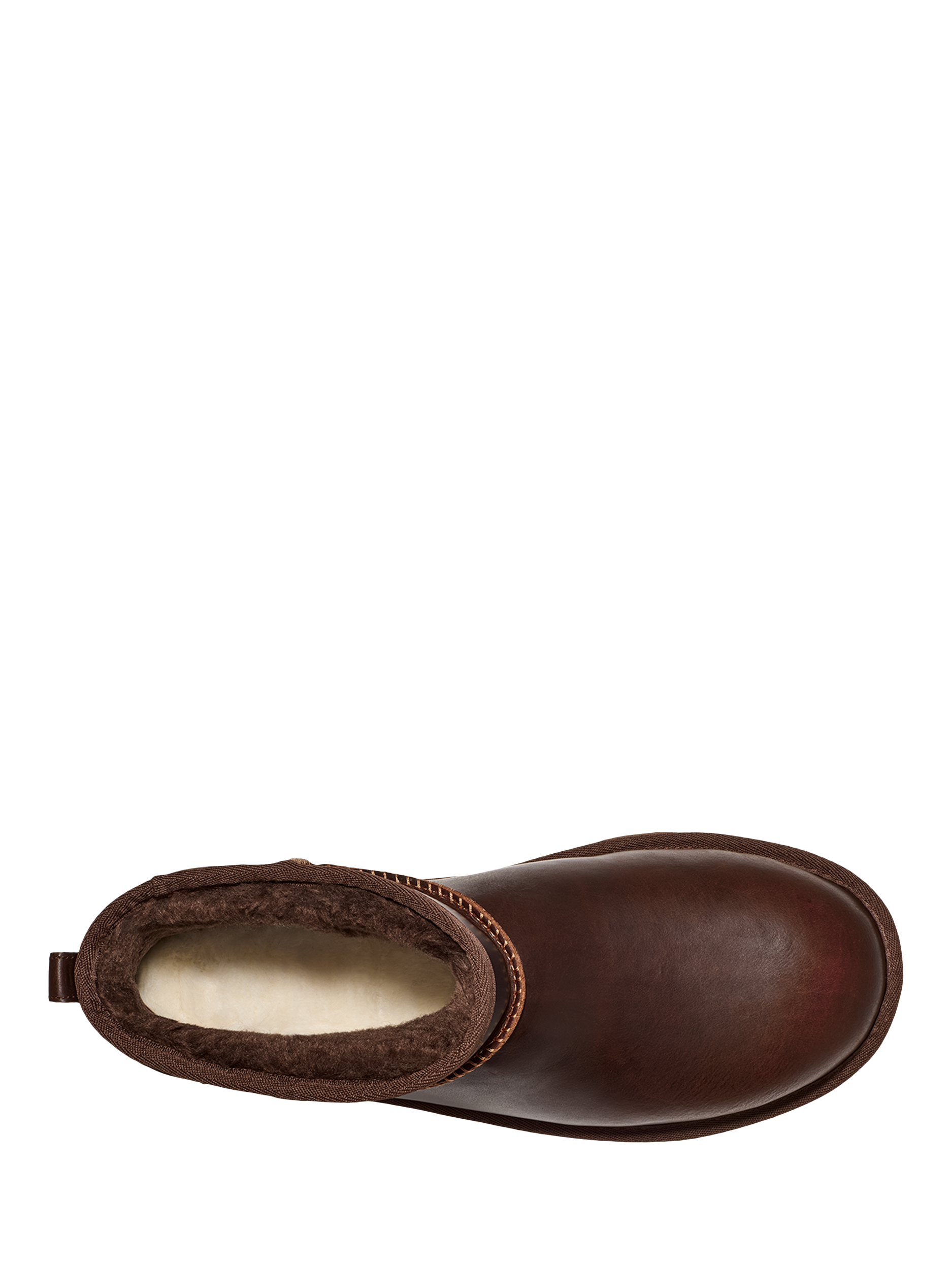 Product image 5 of 6, which shows UGG Classic Ultra Mini Regenerate Leather Ankle Boots, Ironside, 7