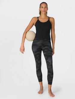 Sweaty Betty Ultimate Studio 7/8 Leggings, Black/Grey - view 2, Black/Grey