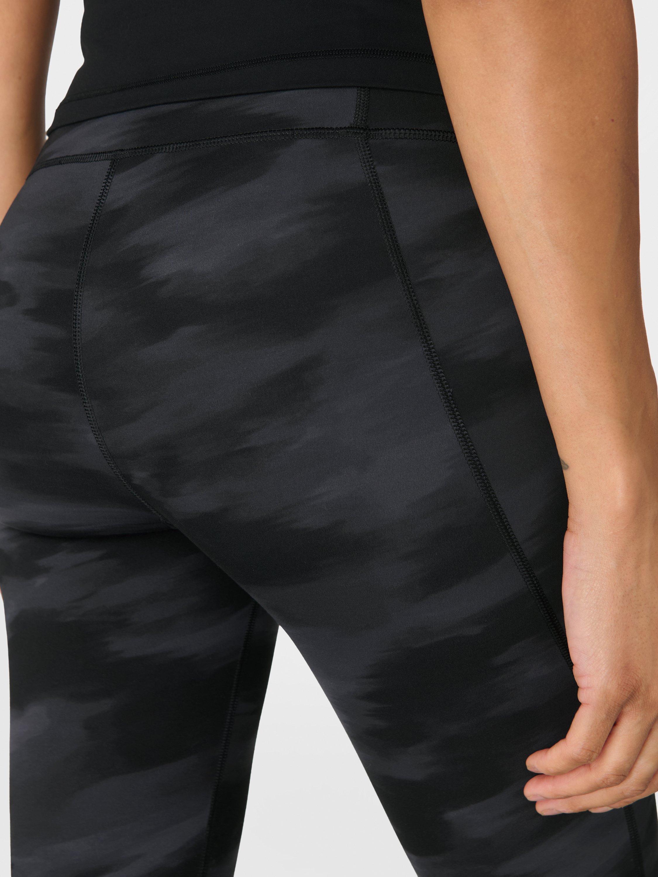 Product image 6 of 9, which shows Sweaty Betty Ultimate Studio 7/8 Leggings, Black/Grey, XS