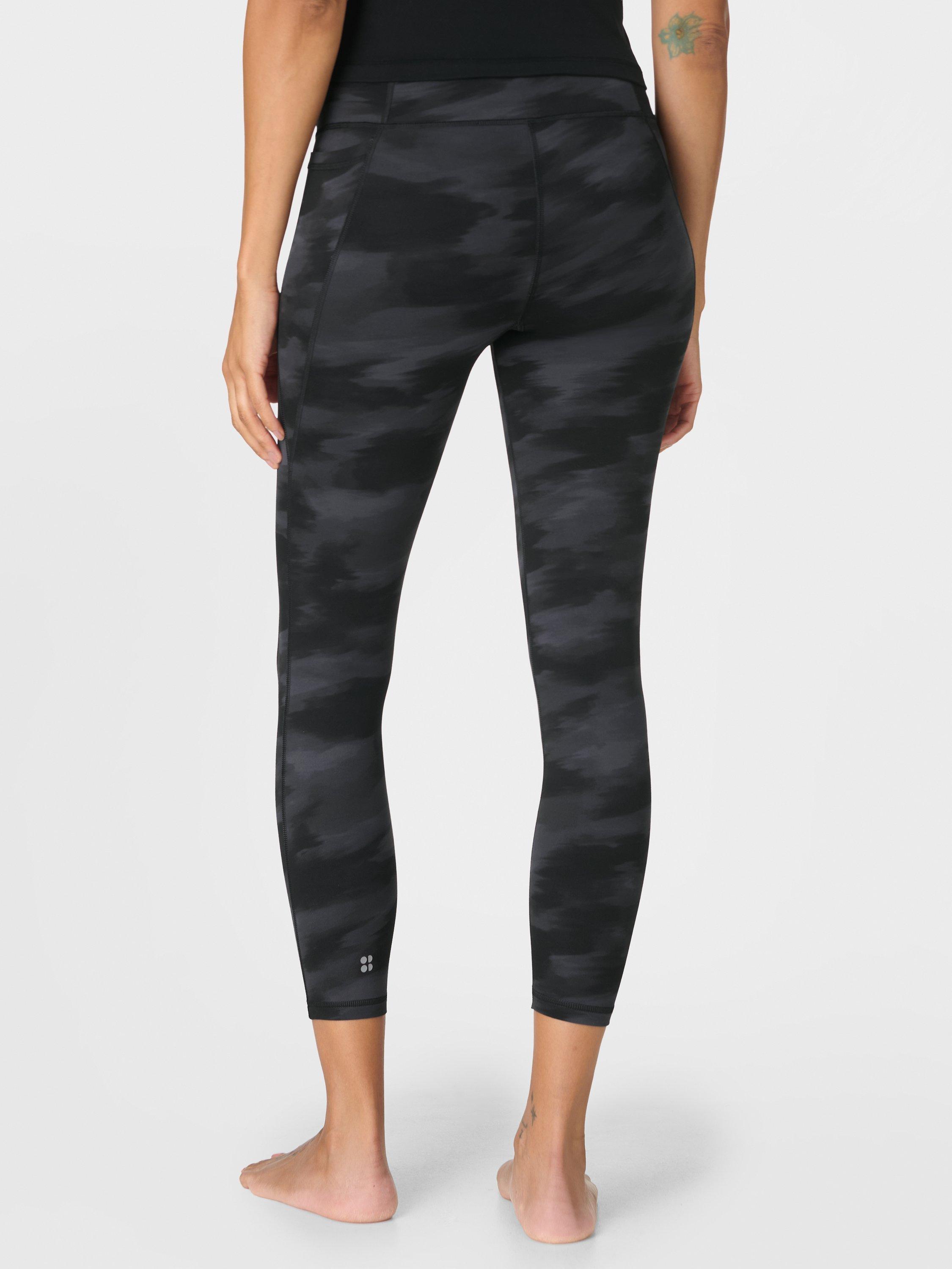 Product image 9 of 9, which shows Sweaty Betty Ultimate Studio 7/8 Leggings, Black/Grey, XS