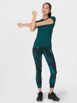 Sweaty Betty Power 7/8 Workout Leggings, Green - view 2, Green