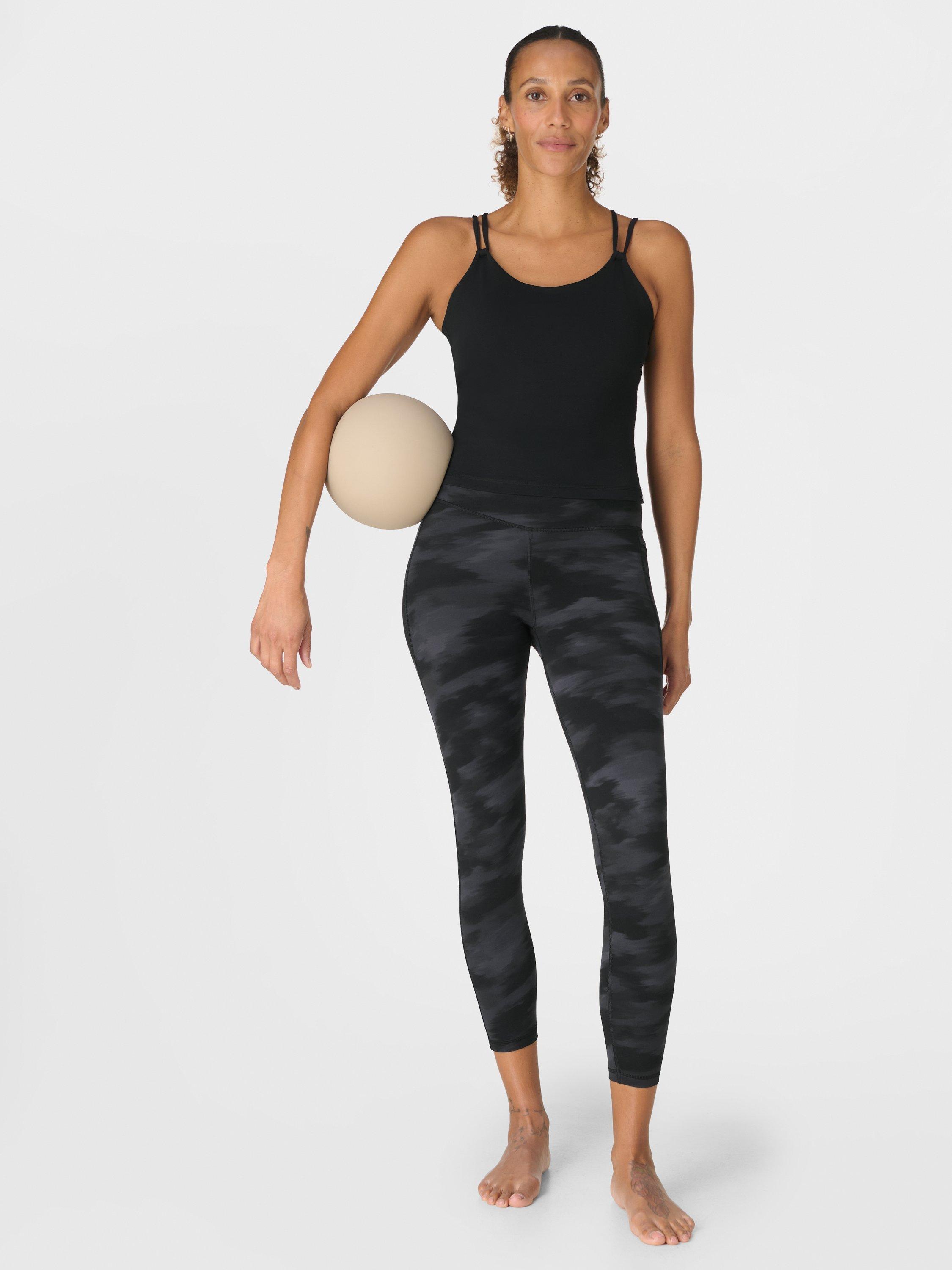 Product image 7 of 10, which shows Sweaty Betty Ultimate Studio Leggings, Black/Grey, XS