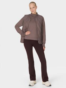 Sweaty Betty After Class Funnel Neck Sweatshirt - view 2, Brown