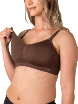 Hotmilk My Necessity 2.0 FlexFit Nursing Bra - view 2, Chocolate