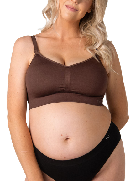 Hotmilk My Necessity 2.0 FlexFit Busty Nursing Bra, Chocolate
