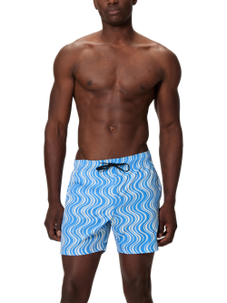 Speedo Redondo Edge Volley 18" Watershorts, Periwinkle/White, Periwinkle/White