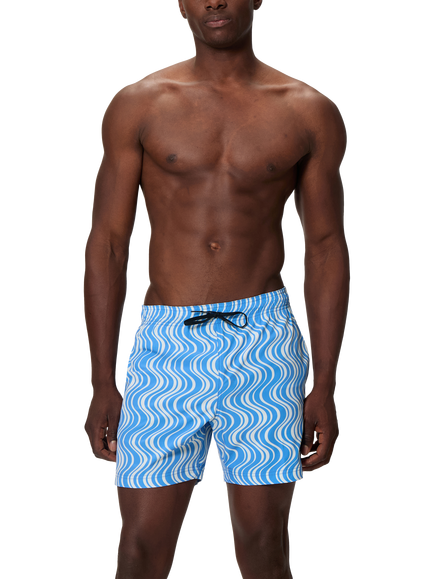 Speedo Redondo Edge Volley 18" Watershorts, Periwinkle/White, Periwinkle/White