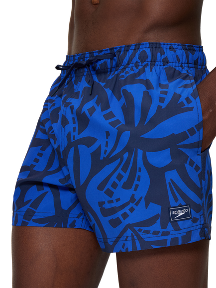 Speedo Redondo Edge Volley 14" Watershorts, Peacoat/Sapphire - view 2, Peacoat/ Sapphire