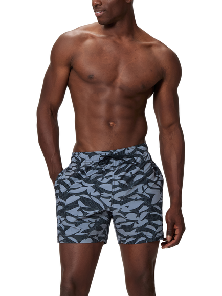 Speedo Redondo Edge Volley 18" Watershorts, Anthracite/Grey, Anthracite/Grey