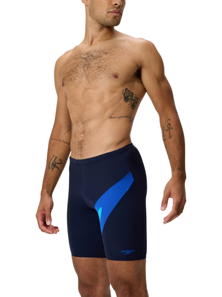 Speedo Hyperboom Jammer Swim Shorts, Peacoat/Sapphire - view 2, Peacoat/ Sapphire