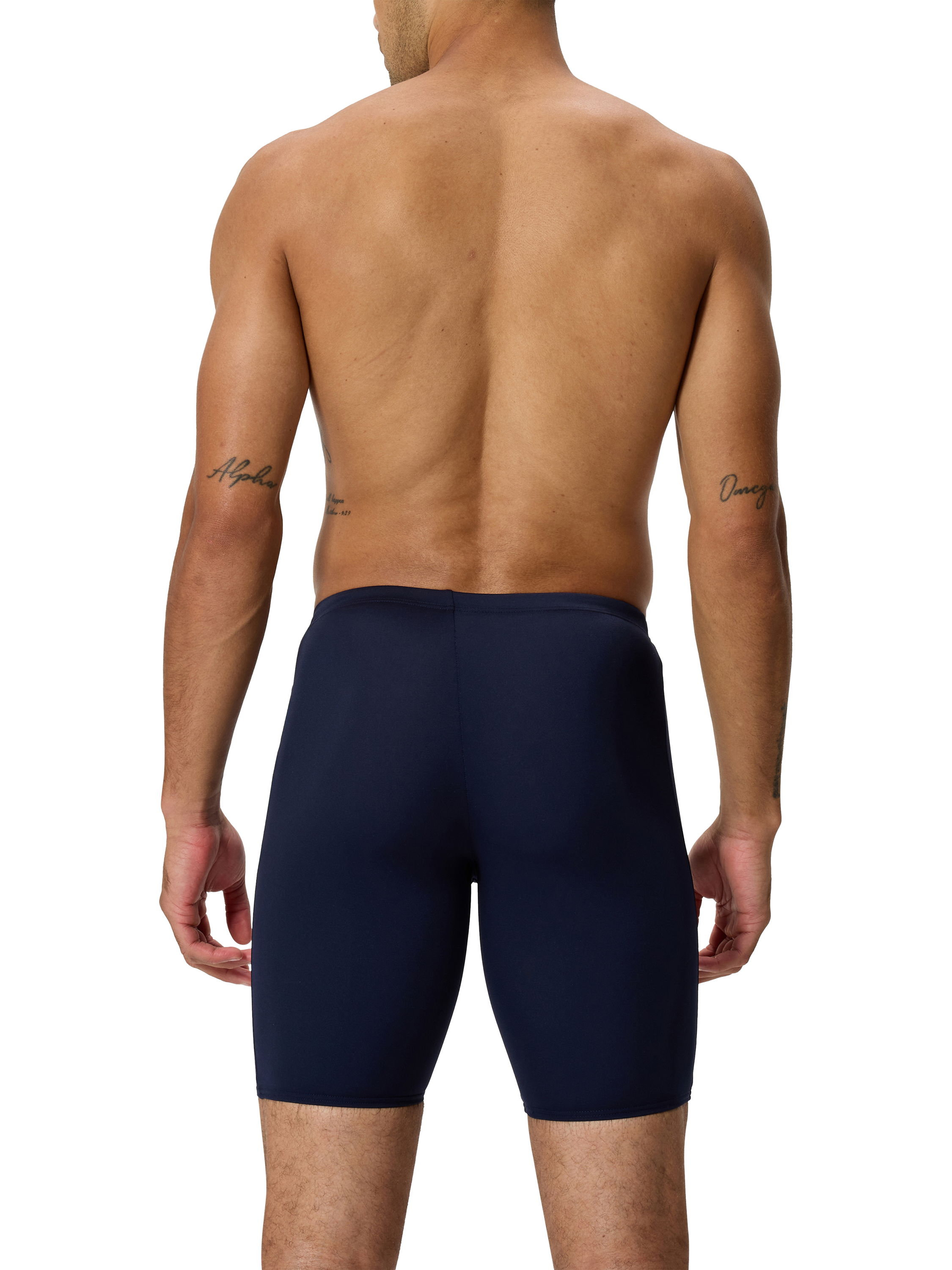 Product image 3 of 3, which shows Speedo Hyperboom Jammer Swim Shorts, Peacoat/ Sapphire, S