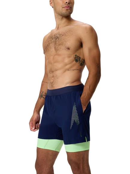 SpeedSpeedo Volley 16" Watershorts, Peacoat/Clover - view 2, Peacoat/ Clover