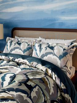 Harlequin Calathea Cotton Sateen Bedding Set, Cornflower - view 2, Cornflower