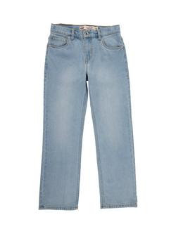 Levi's Kids' LVB 555 Relaxed Straight Denim Jeans, Ace High, Ace High