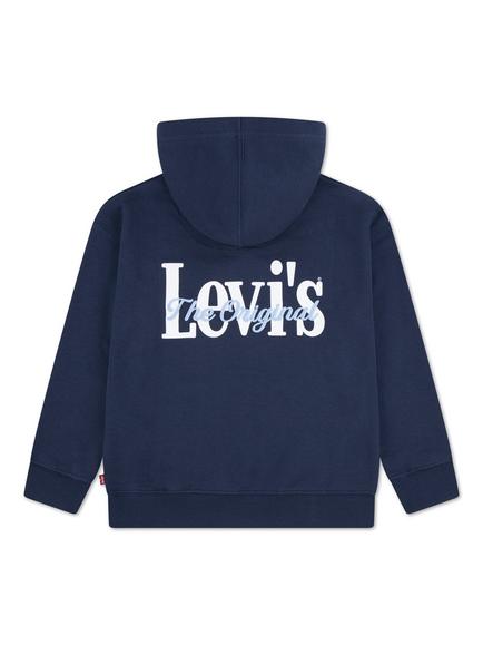 Levi's Kids' Logo Hoodie, Dress Blues - view 2, Dress Blues