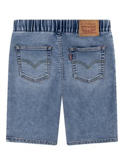 Levi's Kids' Dobby Shorts, Blue - view 2, Gravy Train No Destruction