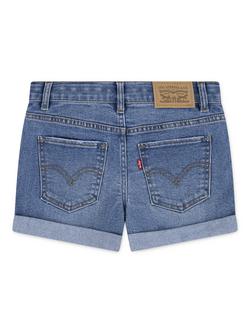 Levi's Kids' Girlfriend Denim Shorts, Blue - view 2, Dance Around
