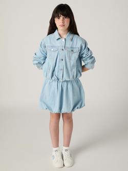 Levi's Kids' Bubble Denim Skirt, Blue, Wow Me Over