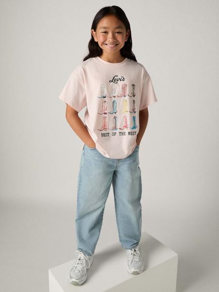 Levi's Kids' Oversized T-Shirt, Crystal Pink - view 2, Crystal Pink