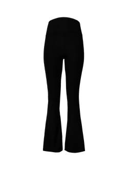 Lovall Flared Maternity Leggings, Black - view 2, Black