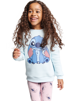 Brand Threads Kids' Disney Stitch Top and Leggings Set, Multi - view 2, Multi