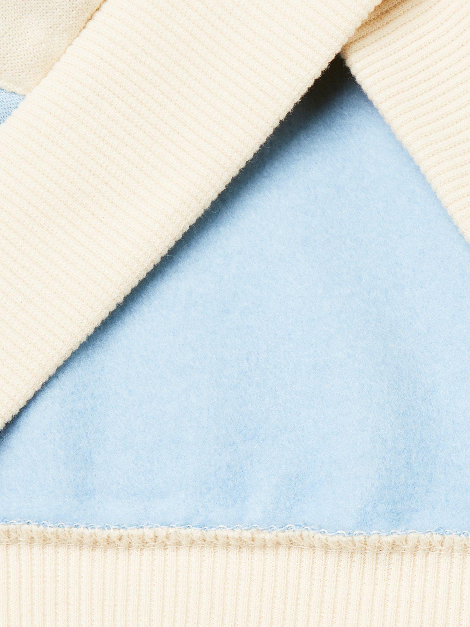 Product image 3 of 3, which shows Benetton Kids' Cotton Blend Zipped Hoodie, Multi, 18-24 months