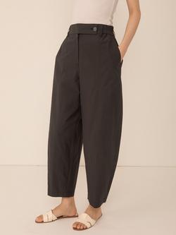 VIVERE Thea Barrel Leg Trousers - view 2, Black