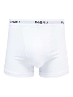 OddBalls Classic Cotton Blend Boxers, Pack of 5 - view 2, White