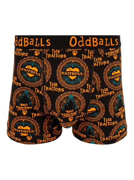 OddBalls The Traitors Cotton Blend Boxers, Multi, Multi