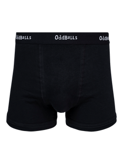 OddBalls Classic Cotton Blend Boxers, Pack of 5 - view 2, Black