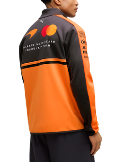PUMA x McLaren Racing Motorsports Softshell Jacket, Papaya - view 2, Papaya