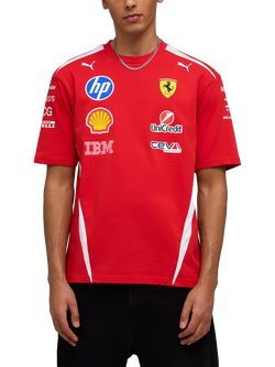 PUMA Scuderia Ferrari Replica Racing Top, Puma Red, Puma Red