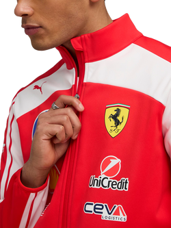 PUMA Scuderia Ferrari Replica Racing Soft Shell Jacket, Red - view 2, Puma Red