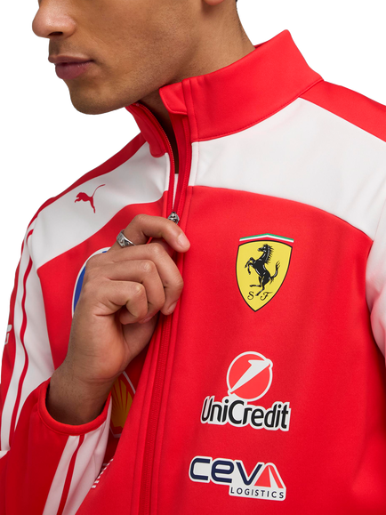 PUMA Scuderia Ferrari Replica Racing Soft Shell Jacket, Red - view 2, Puma Red