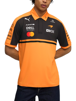 PUMA McLaren Polo Top, Papaya, Papaya