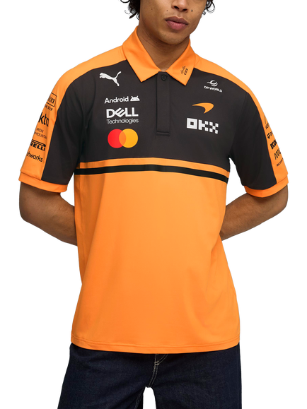 PUMA McLaren Polo Top, Papaya, Papaya