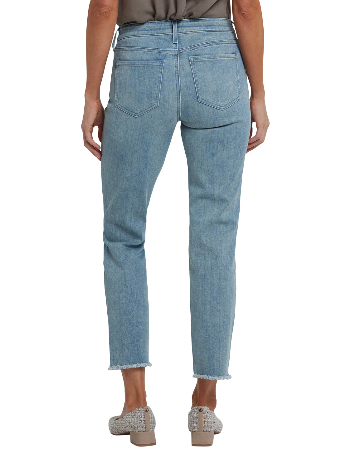 Product image 2 of 5, which shows NYDJ Sheri Slim Ankle Jeans, Light Paradise, 4