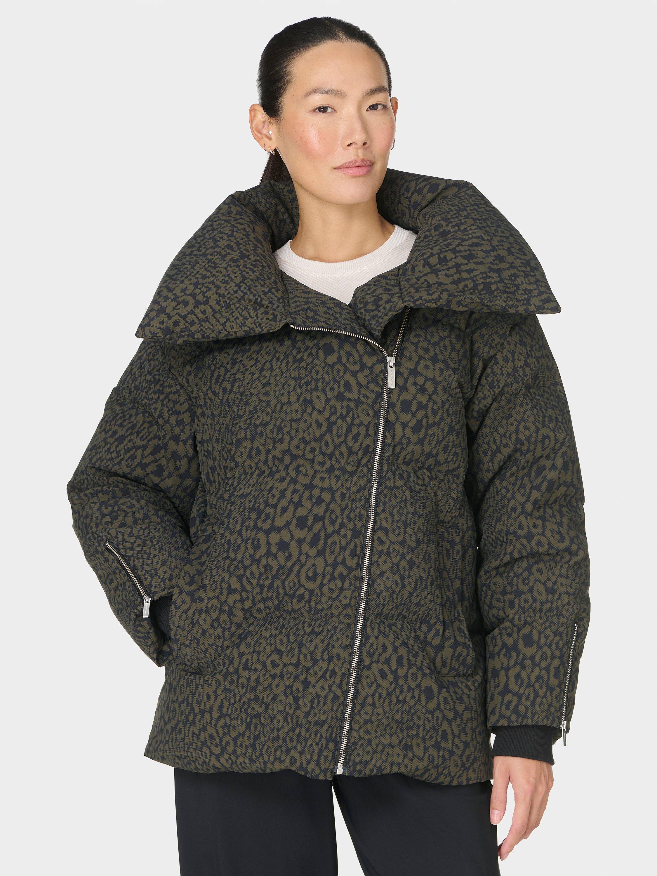 Product image 1 of 8, which shows Sweaty Betty Warm Winter Puffer Jacket, Green, XXS