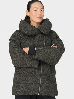 Sweaty Betty Warm Winter Puffer Jacket - view 2, Green