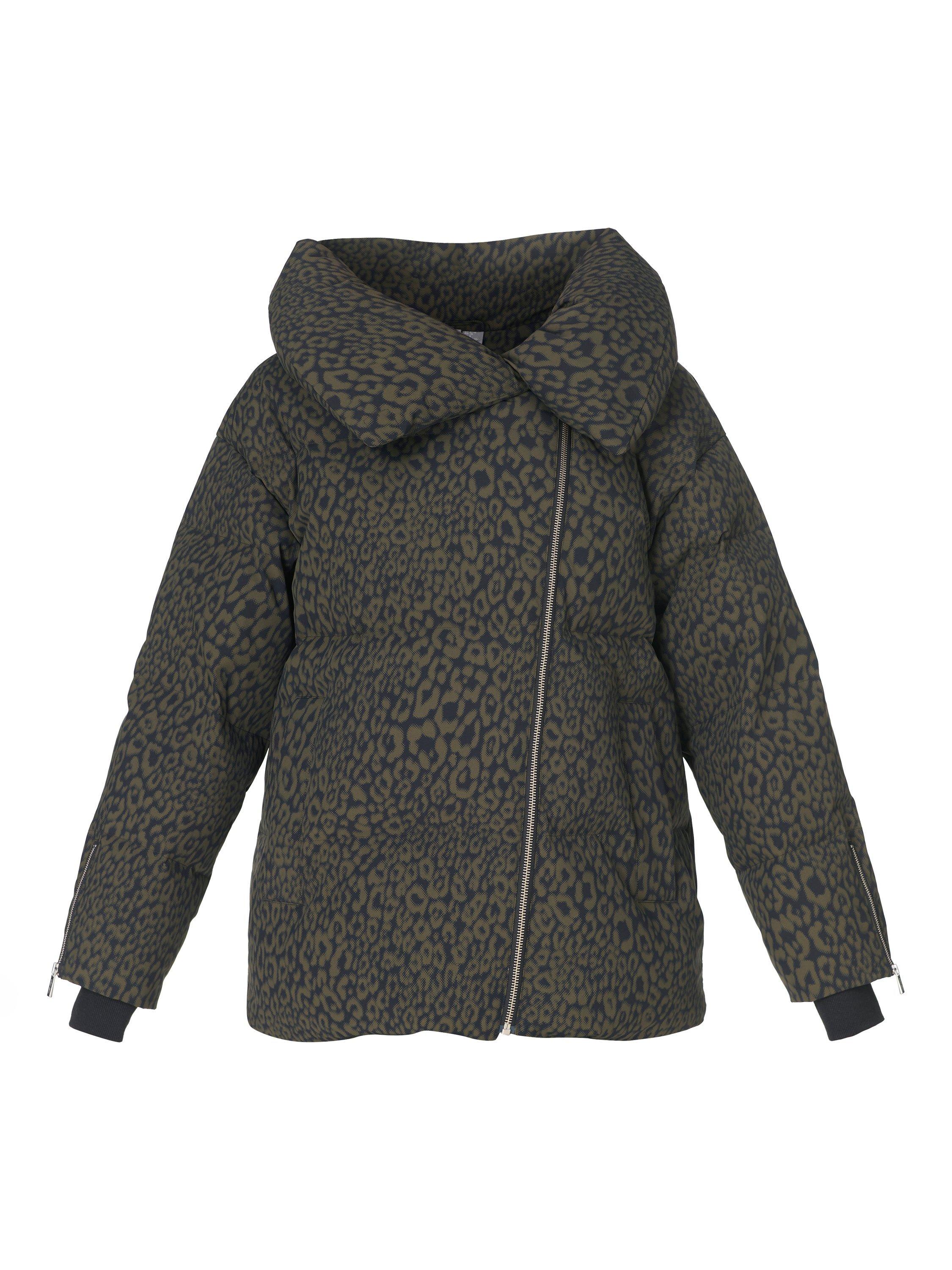Product image 4 of 8, which shows Sweaty Betty Warm Winter Puffer Jacket, Green, XXS